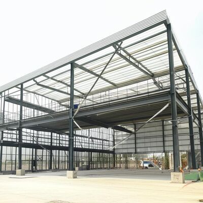 Fire Resistance Prefab Steel Structure  Fast Build Steel School Building Lightweight