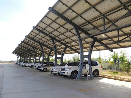 IEC 61215 Solar Solar PV Carports EN1900 Wind Seismic Pv Support