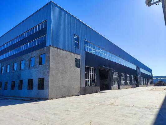 Seismic Resistant Prefab Metal Structures Quick Install Green Eco Large Span Steel Buildings