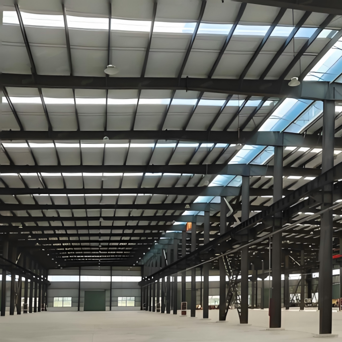 Side Rails Steel Structures Q355B High-Strength Steel Roof Structure for Airports & Rail Stations