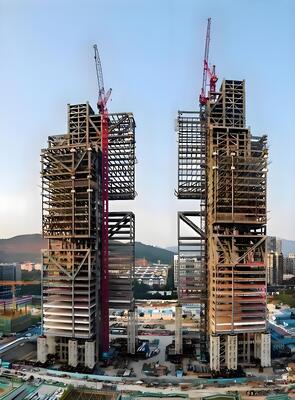 อาคารโลหะการค้า Prefabricated