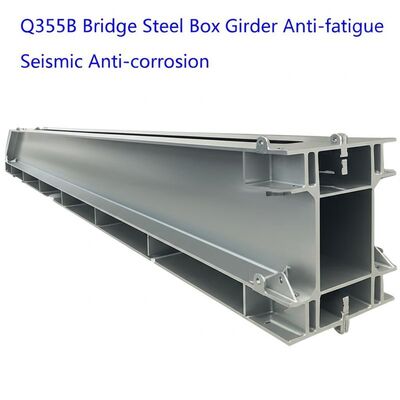Anti Fatigue Steel Girder Railway Bridge 100M Large Span Steel Modular Building
