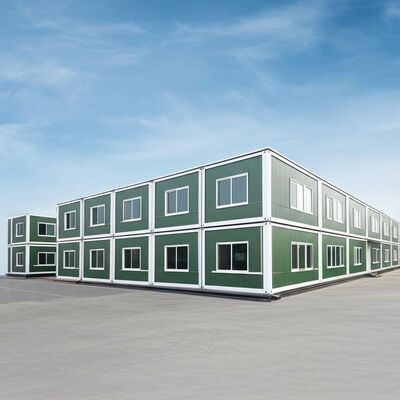 F60 - F120 Prefabricated Steel Structures Q345B Q355B Modular Container Buildings
