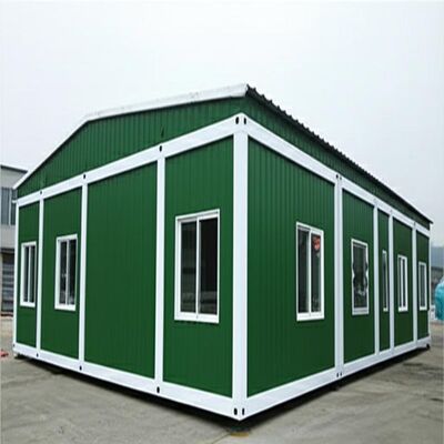 Green Prefab Steel Structure Wind Resistant Modular Steel Frame Degree 8 Fortification