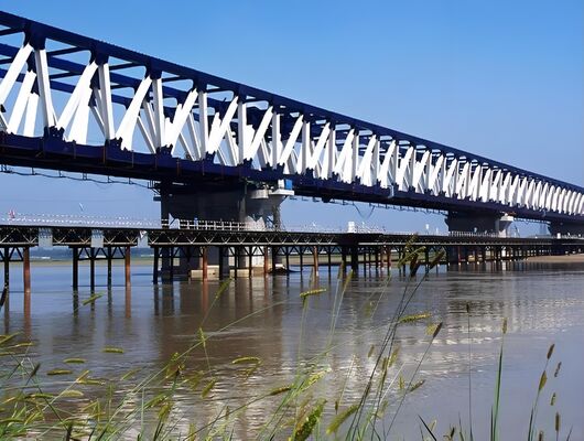 High Strength Bridge Steel Structure 100M 200M Heavy Duty Box Girder Steel
