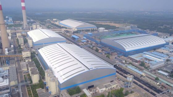 Storage Enclosed Metal Sheds Aluminum Zinc Heavy Structural Fabrication GB 50017