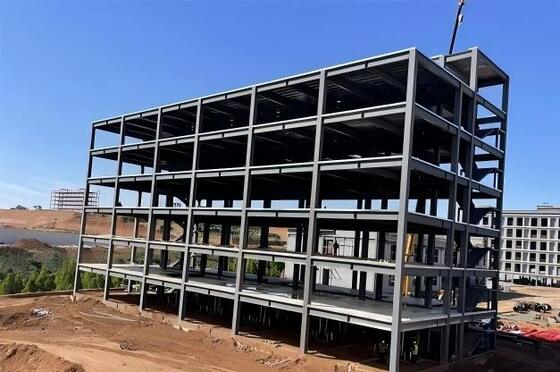 ASTM A572 Space Frame Structure Building Welded Custom Length Prefabricated Steel Structure Building